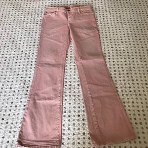 Blush pink jeans